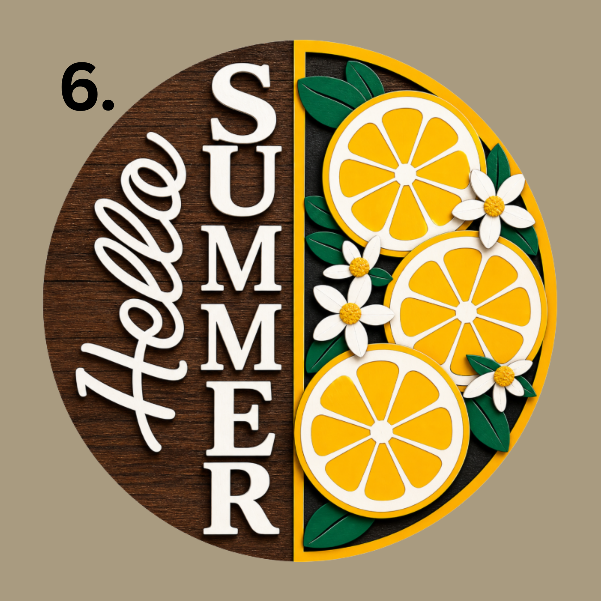 Summer DIY Door Hangers
