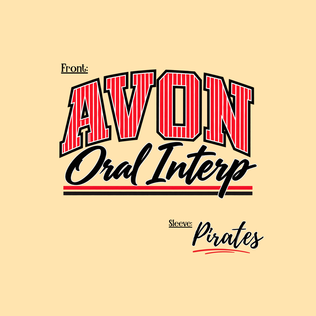 Avon Oral Interp Shirts-OCT 2ND DEADLINE