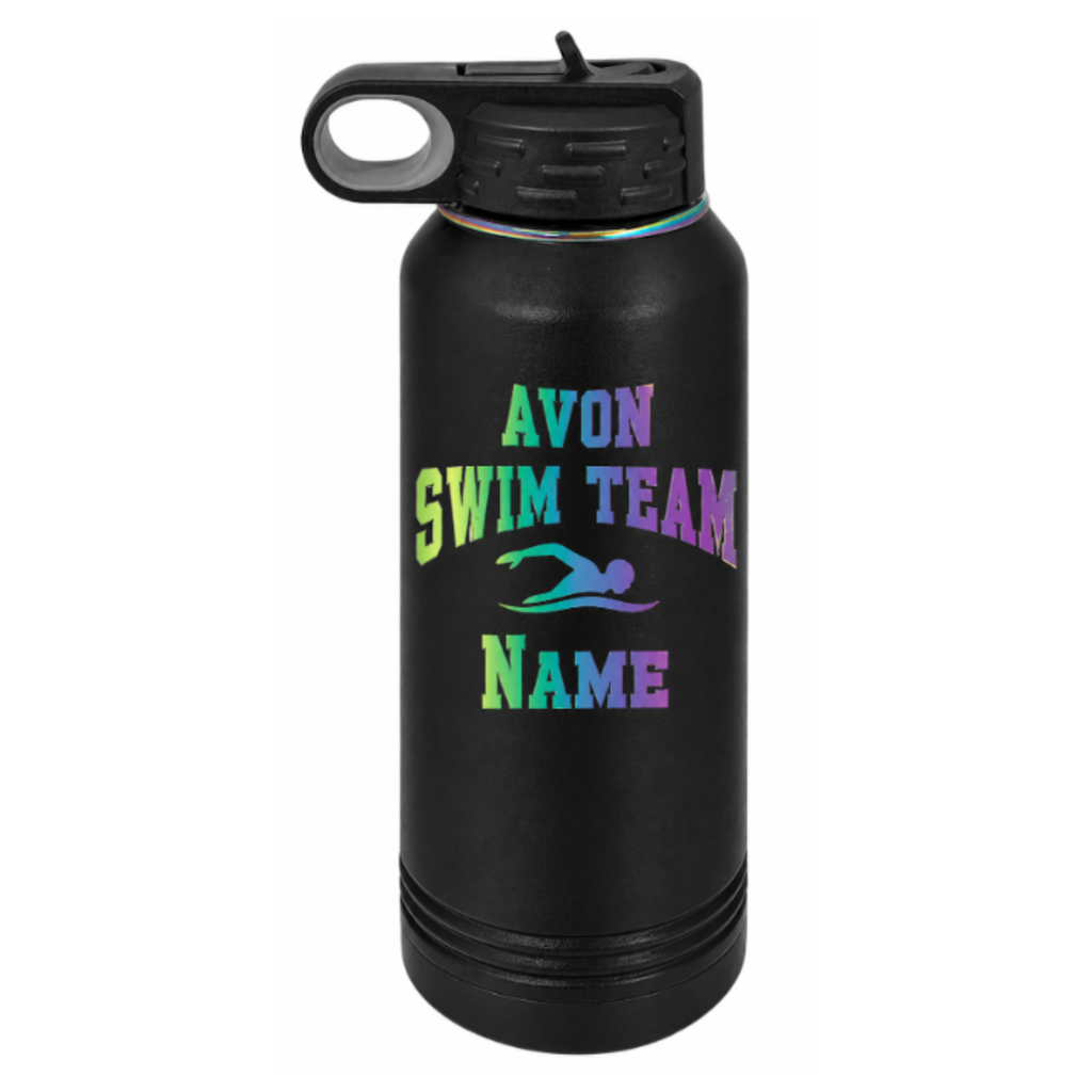 Avon Swim Team Fundraiser Water Bottle – 32 oz Polar Camel
