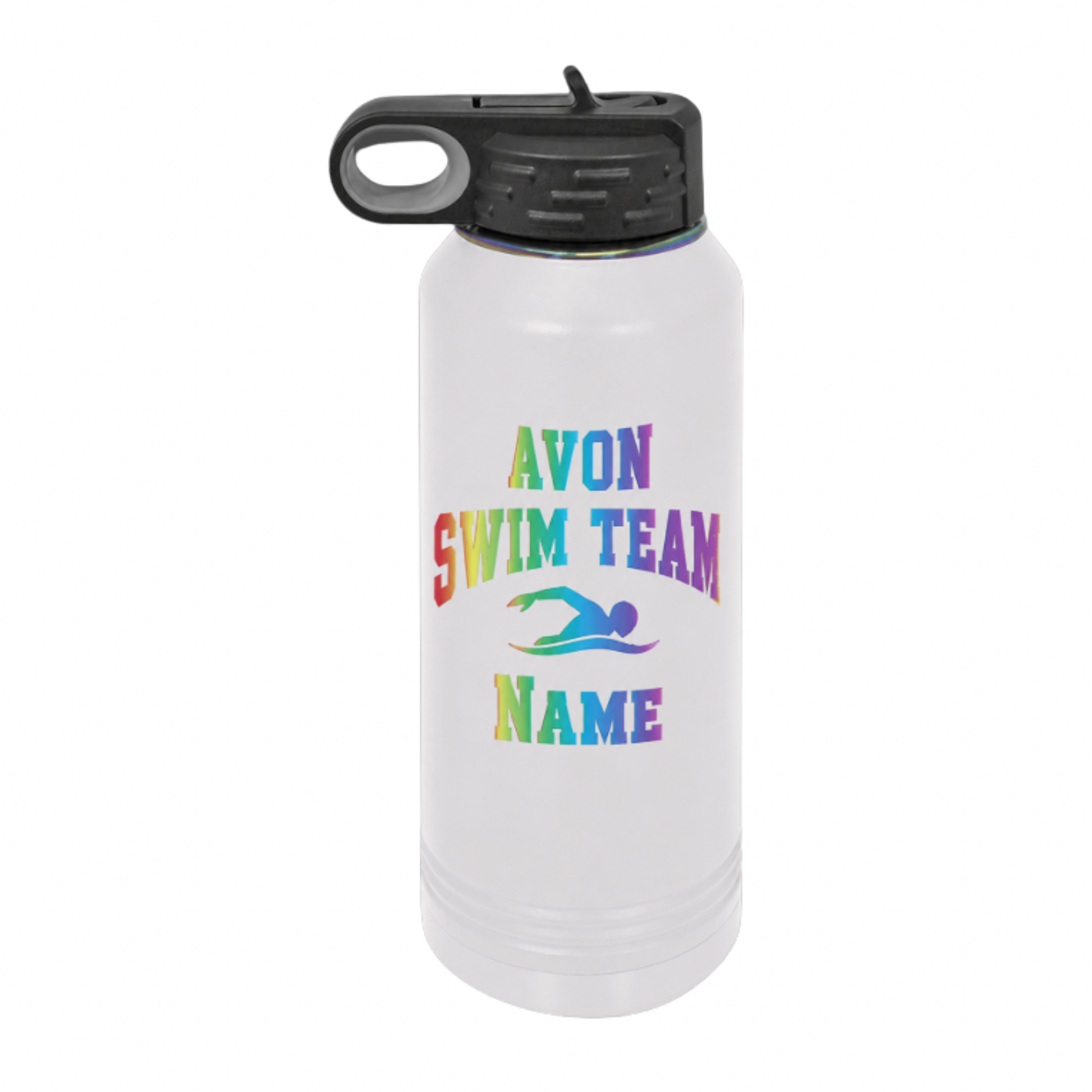 Avon Swim Team Fundraiser Water Bottle – 32 oz Polar Camel