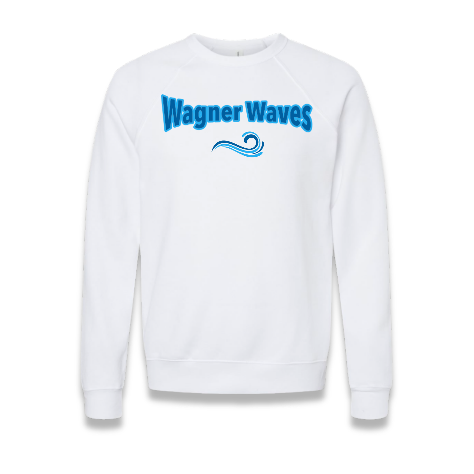 BELLA + CANVAS Unisex Sponge Fleece Raglan Crewneck Sweatshirt - 3901