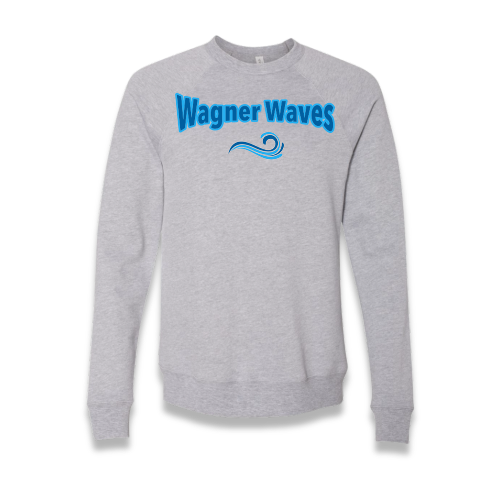 BELLA + CANVAS Unisex Sponge Fleece Raglan Crewneck Sweatshirt - 3901