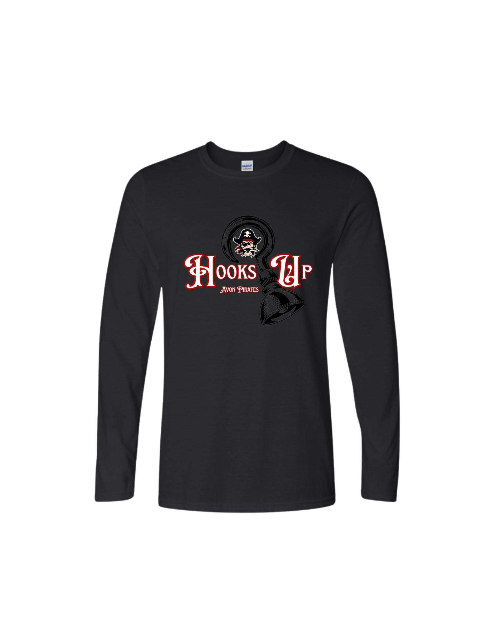 Hooks Up * Gildan Soft Style Long Sleeve Tee