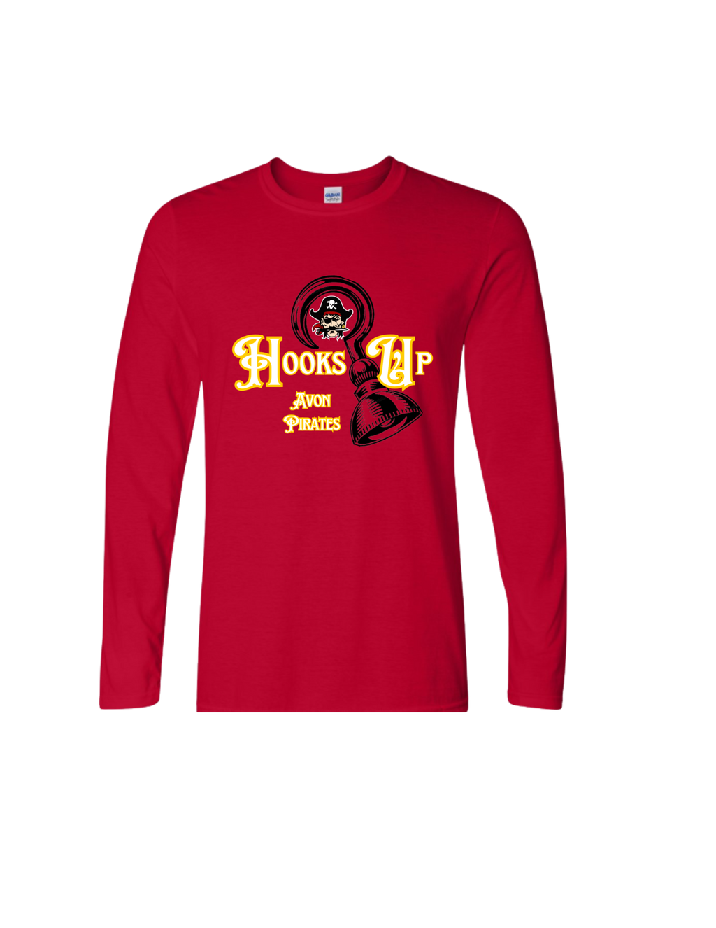 Hooks Up * Gildan Soft Style Long Sleeve Tee