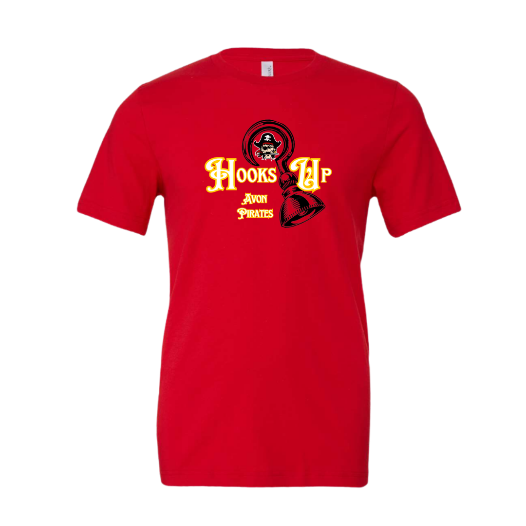 Hooks Up • Avon Pirates Tee (Bella + Canvas Jersey)