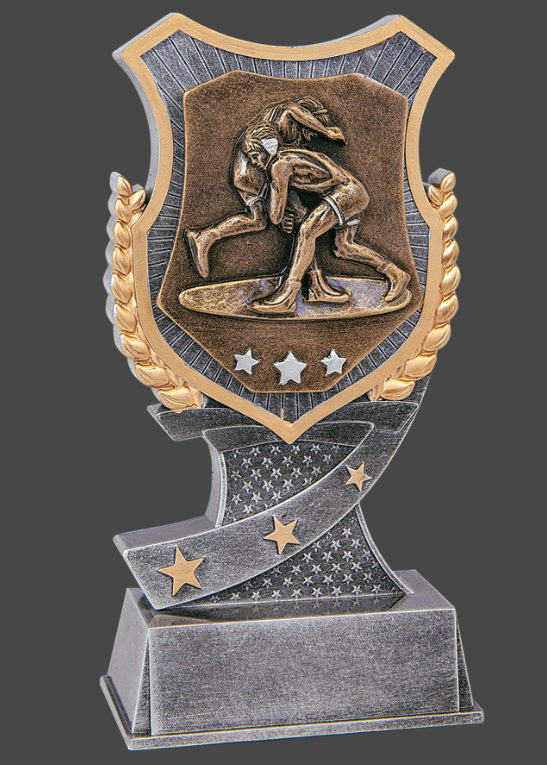 6" Wrestling Trophy